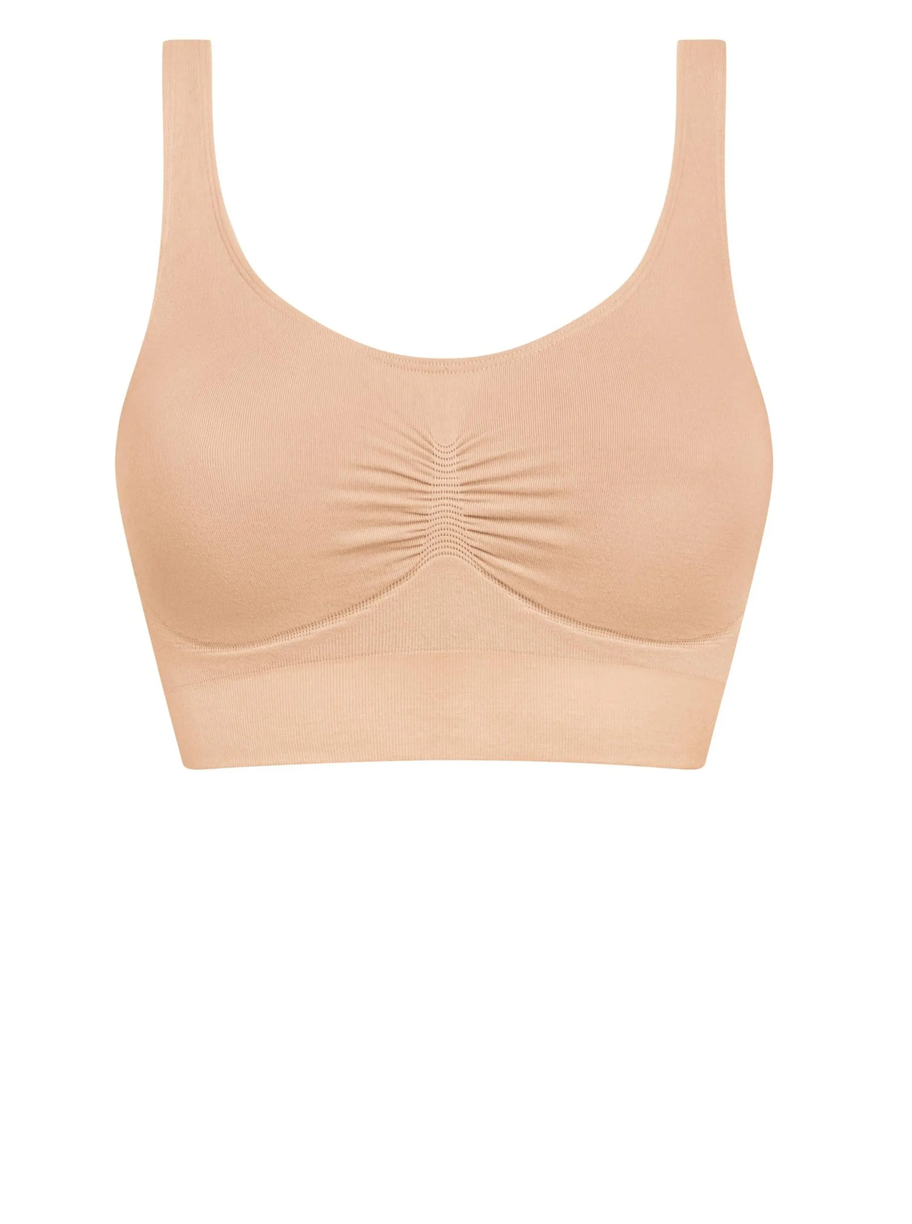 Amoena Becky Wire Free Mastectomy Bra - Rose Nude