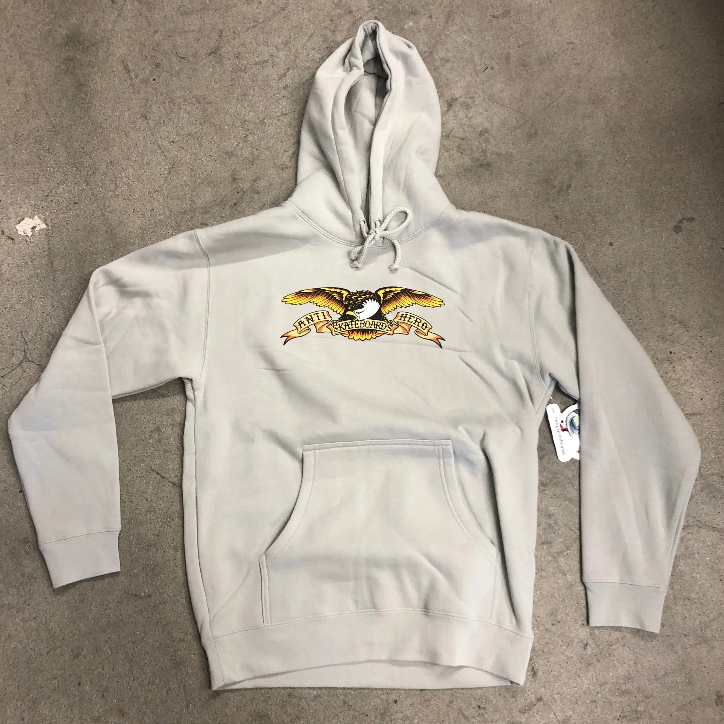 Antihero Eagle Hoodie Smoke