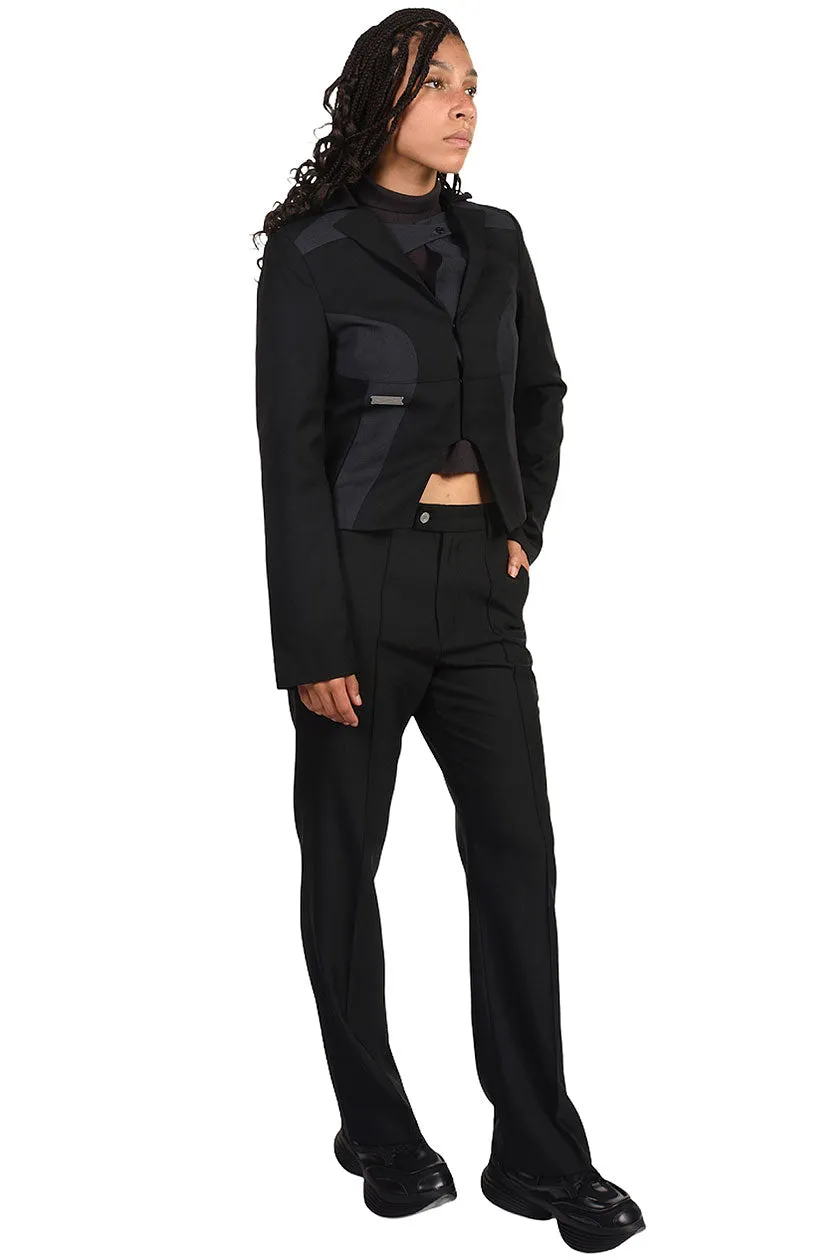 Arc Cutting Splicing Layered Tailored Jacket