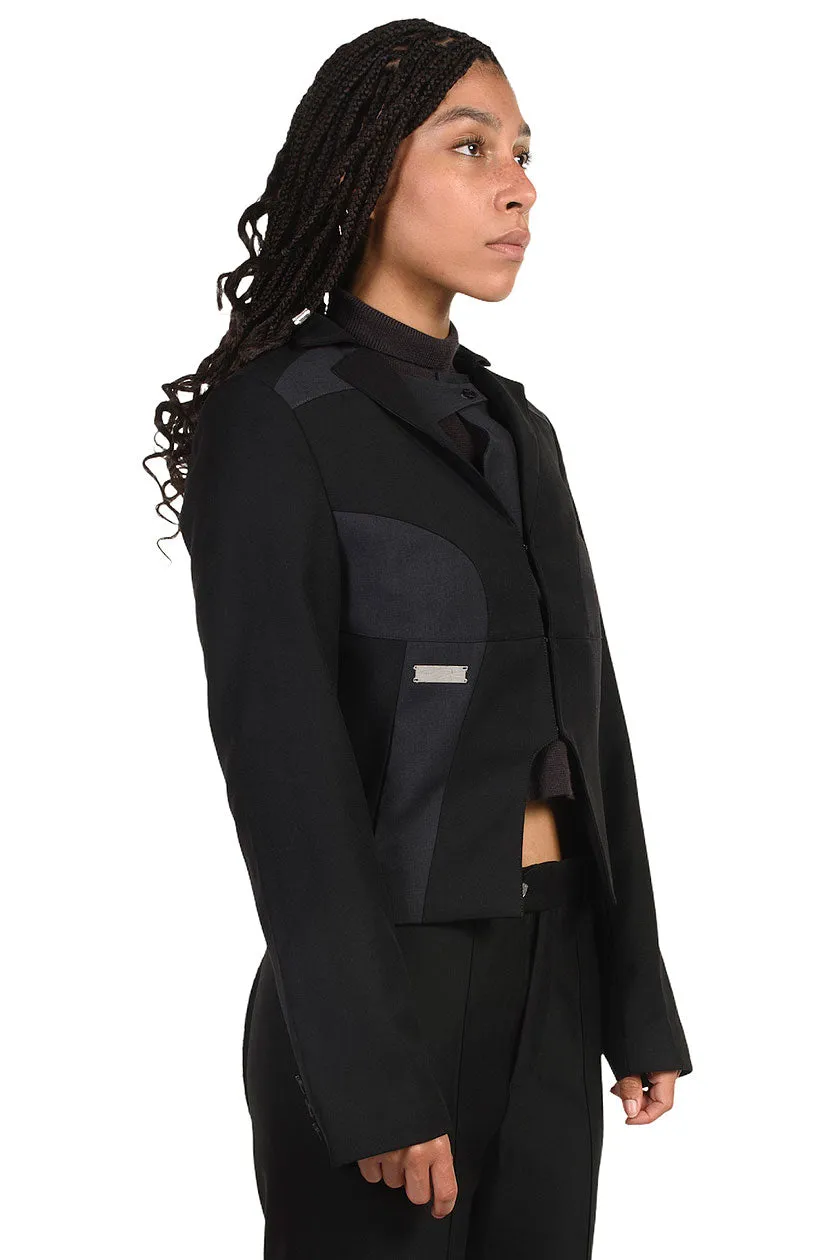 Arc Cutting Splicing Layered Tailored Jacket