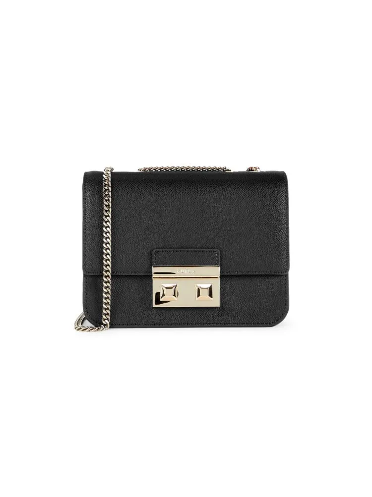 Bella Furla mini crossbody, color Nero