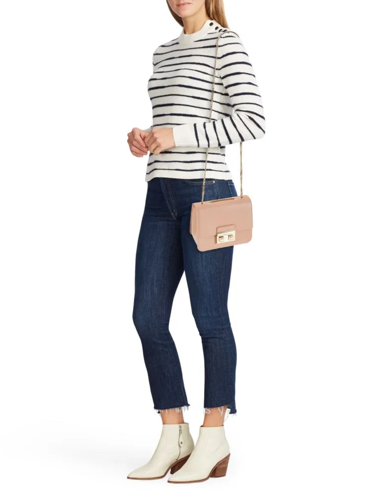 Bella Furla mini crossbody, color Nero