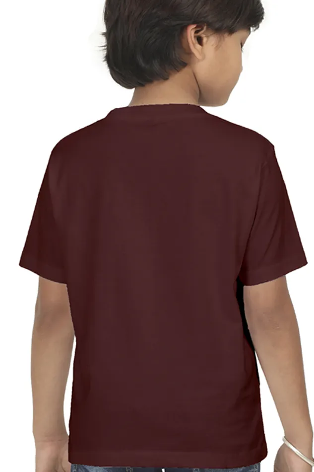 Boys Round Neck Half Sleeve Classic Keep It Simple