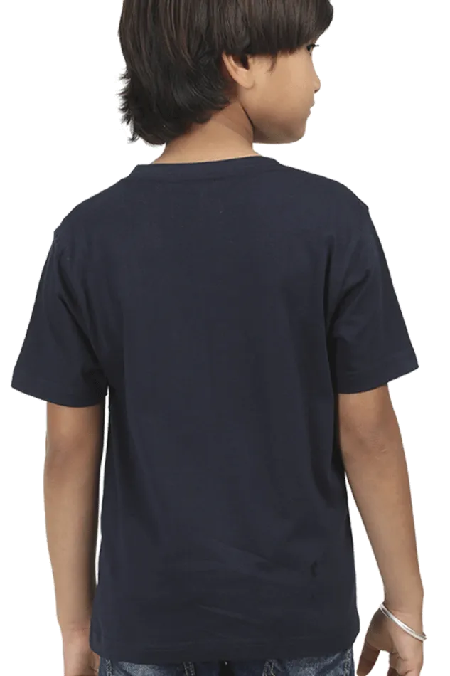 Boys Round Neck Half Sleeve Classic Keep It Simple