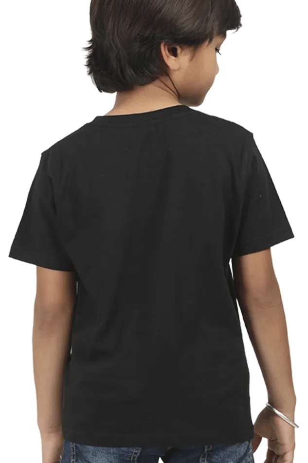 Boys Round Neck Half Sleeve Classic Keep It Simple
