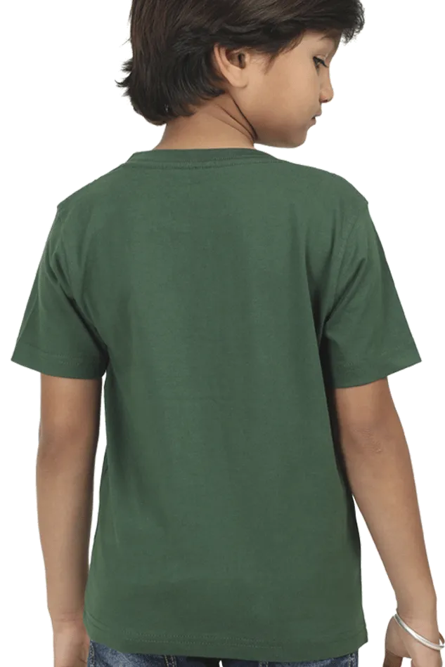Boys Round Neck Half Sleeve Classic Keep It Simple