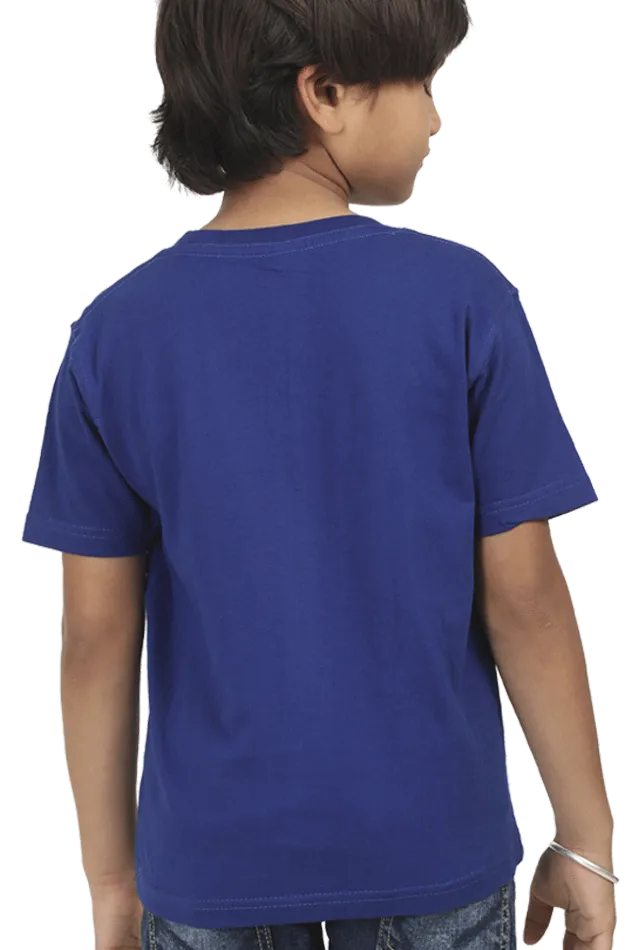Boys Round Neck Half Sleeve Classic Keep It Simple
