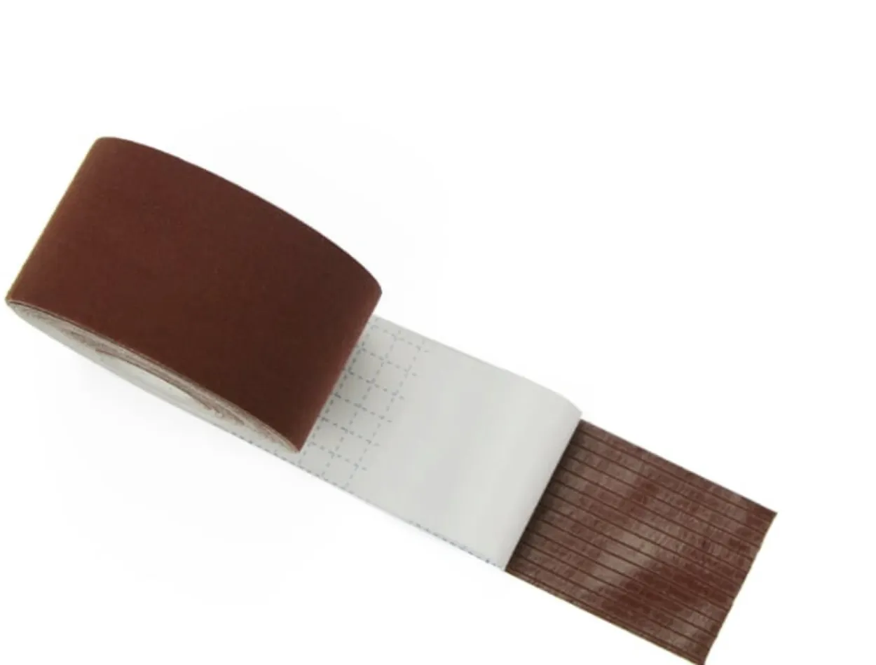 Bras & Honey Reusable Self Adhesive Boob Tape Cocoa 3 Inches