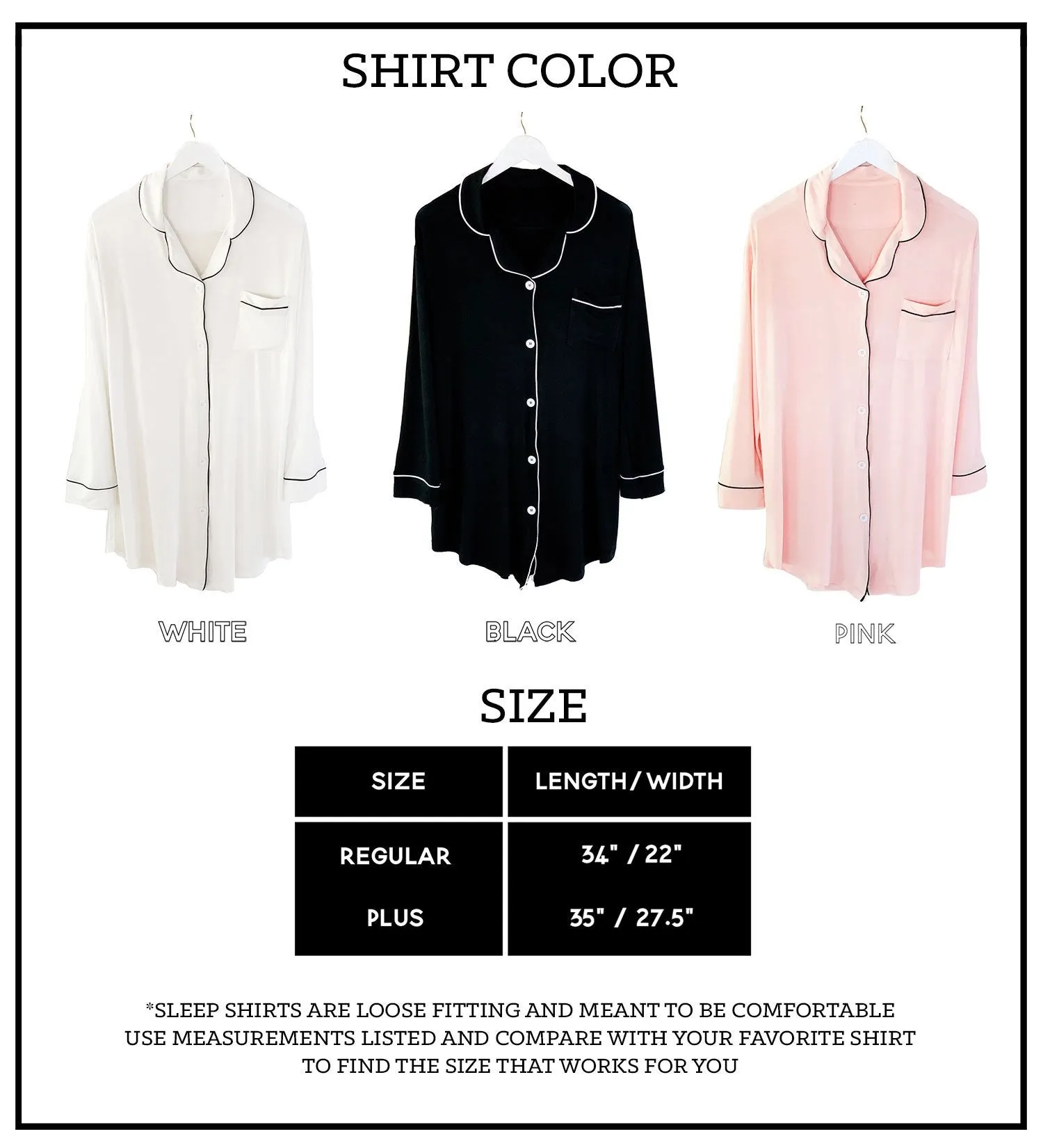 Bridal Party Sleep Shirts