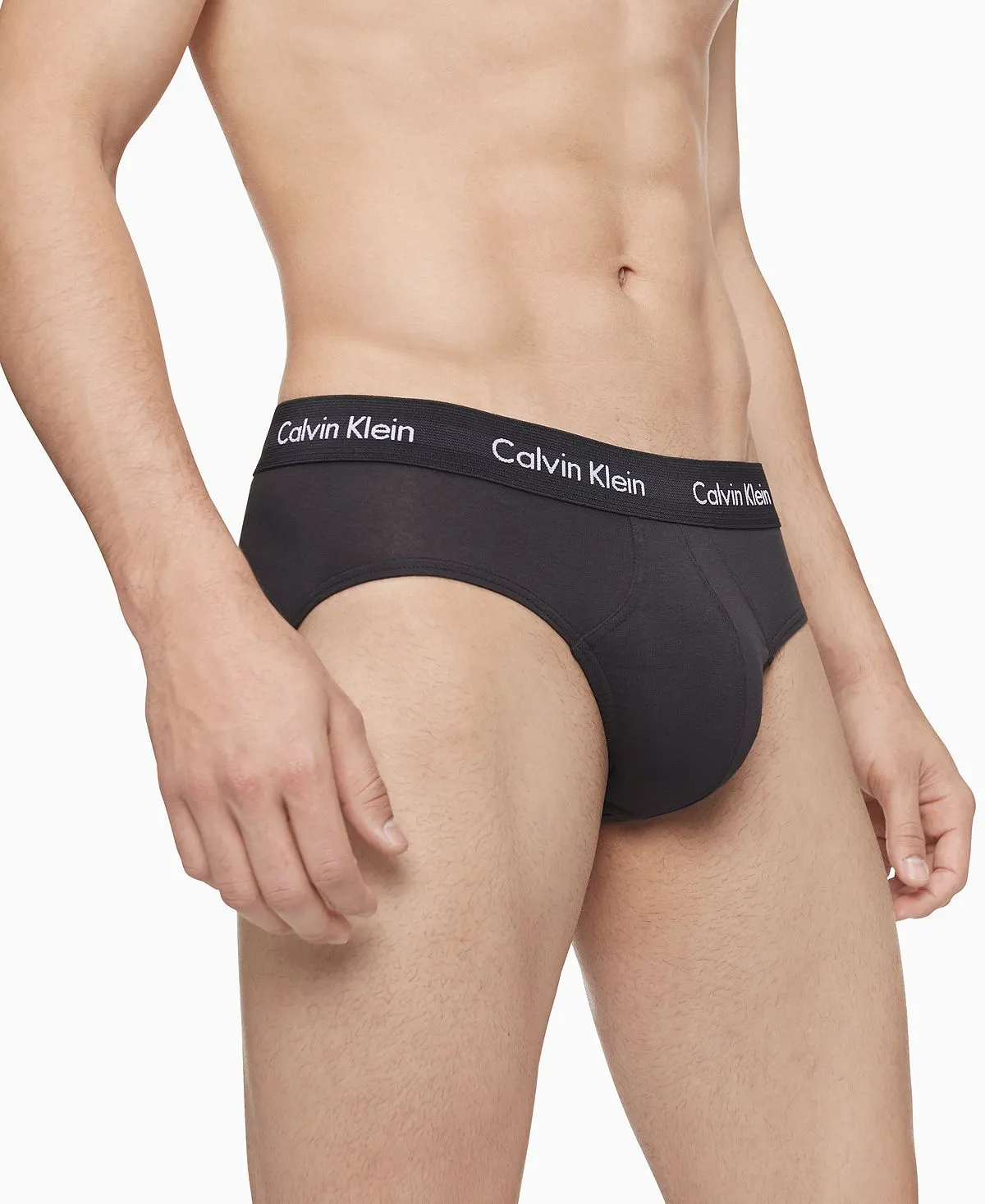 Calvin Klein Men's Cotton Three-Pack Thong Briefs