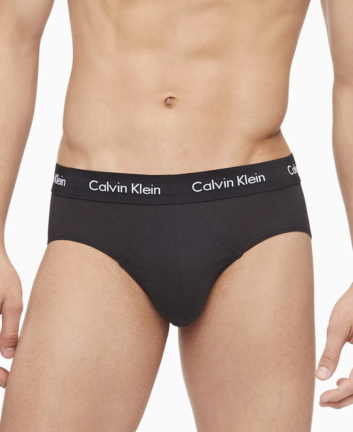 Calvin Klein Men's Cotton Three-Pack Thong Briefs