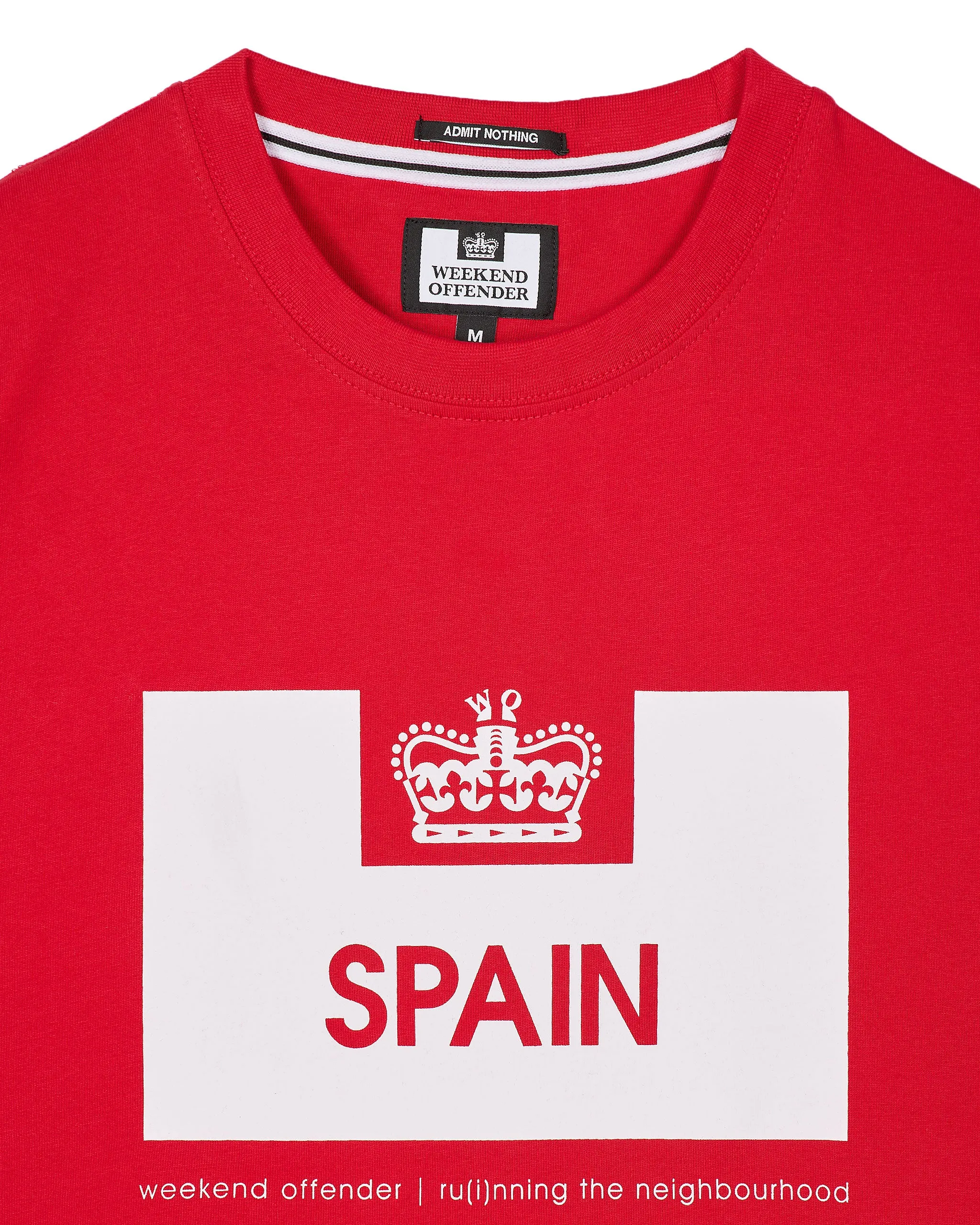 Country Series Spain T-Shirt Red/White