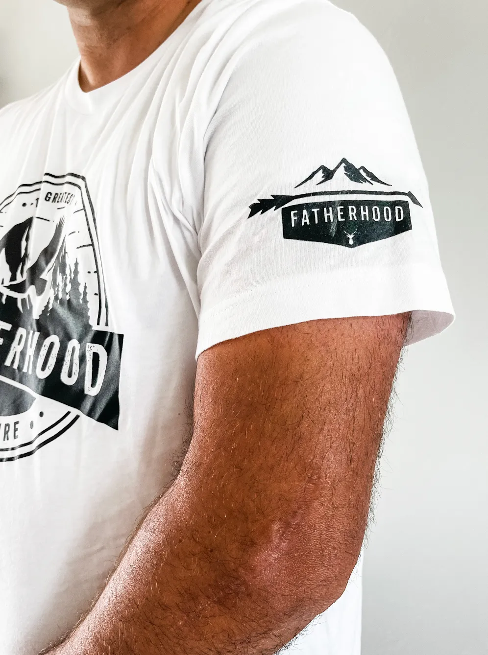 Fatherhood(Full Size) w/ Sleeve Detail   Childhood (Full Size) - The Greatest Adventure - Set of 2 Shirts