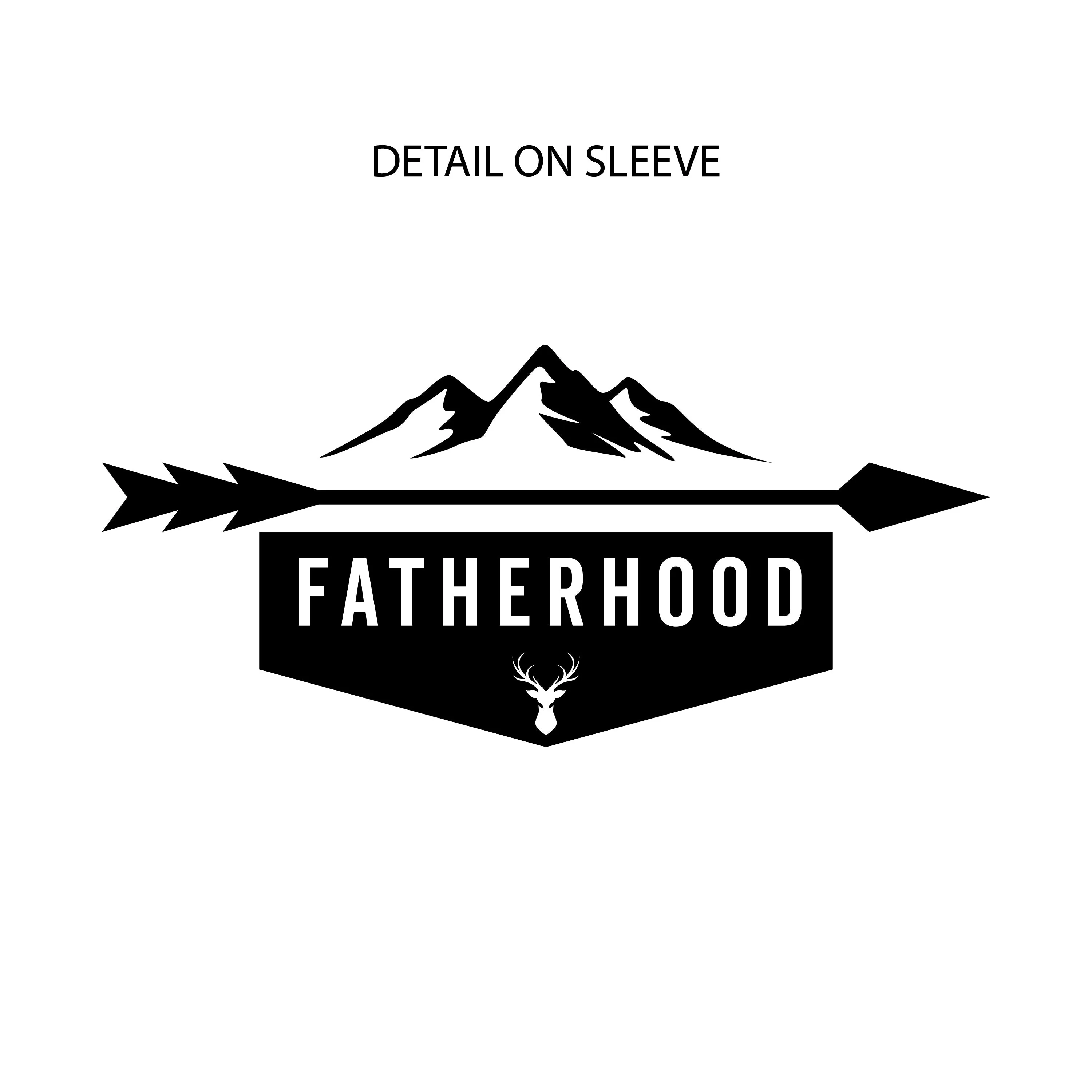 Fatherhood(Full Size) w/ Sleeve Detail   Childhood (Full Size) - The Greatest Adventure - Set of 2 Shirts