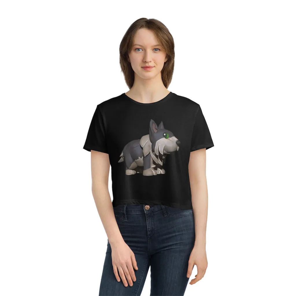 Grey Dog Women's Flowy Cropped Tee