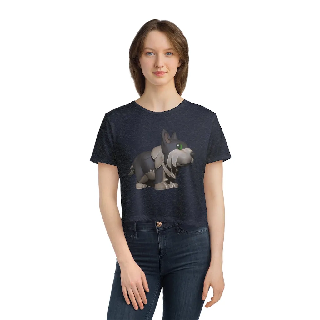 Grey Dog Women's Flowy Cropped Tee