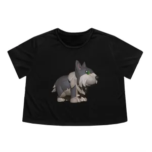 Grey Dog Women's Flowy Cropped Tee