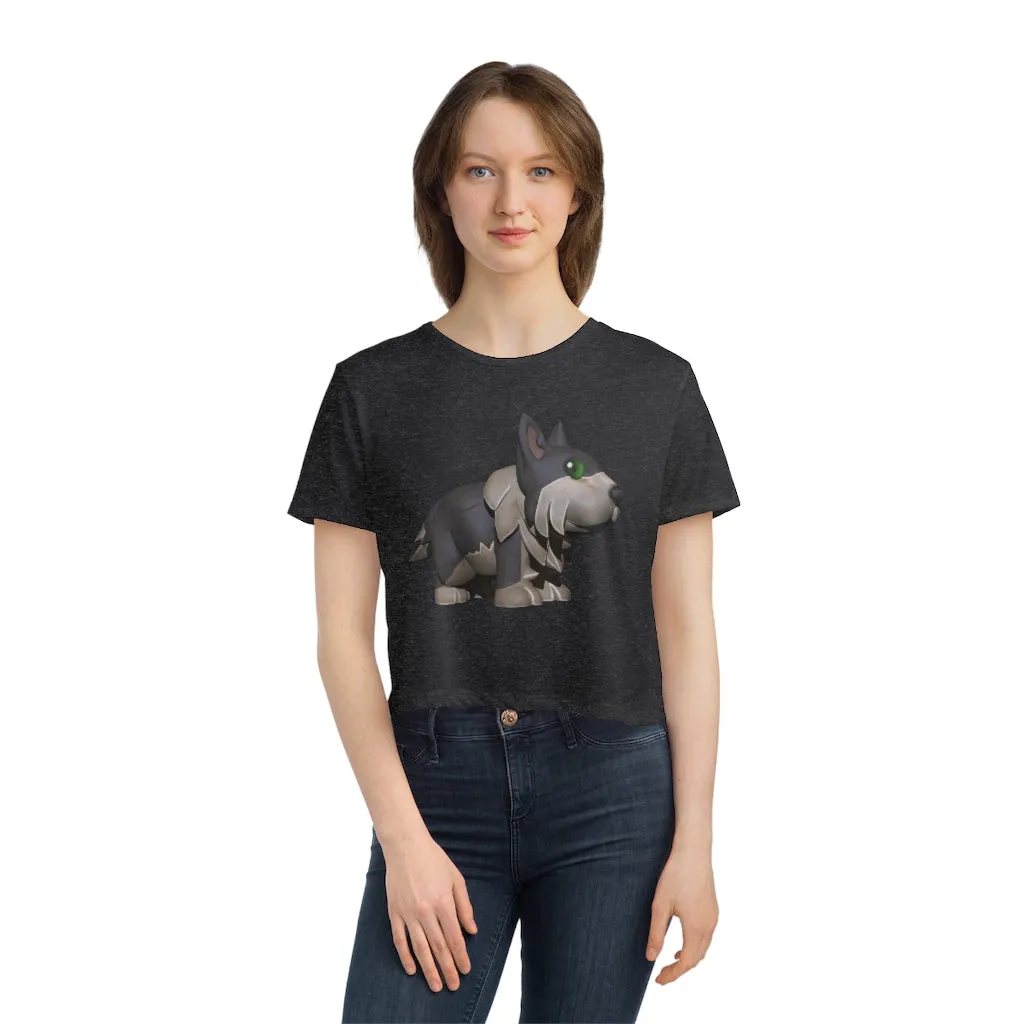 Grey Dog Women's Flowy Cropped Tee
