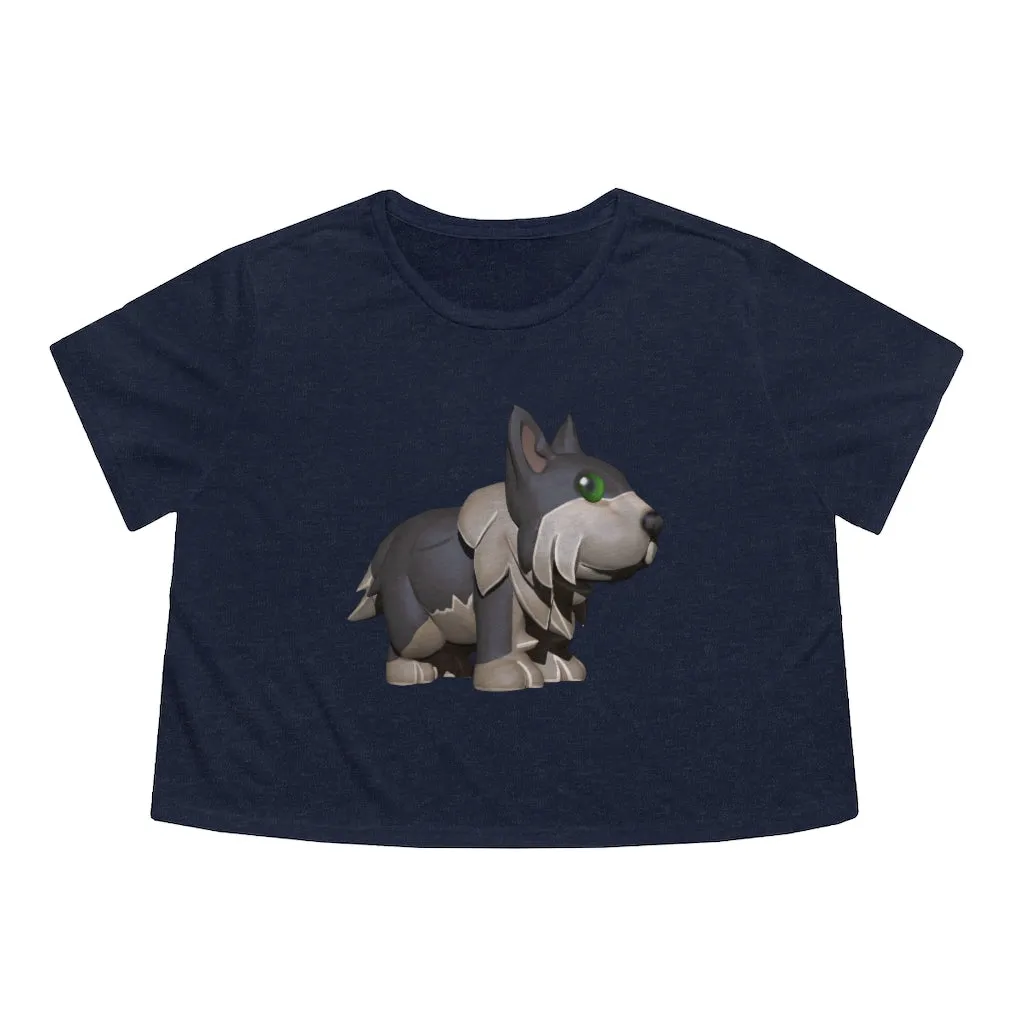 Grey Dog Women's Flowy Cropped Tee