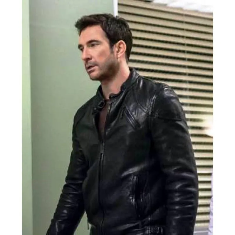 HOSTAGES DYLAN MCDERMOTT LEATHER JACKET