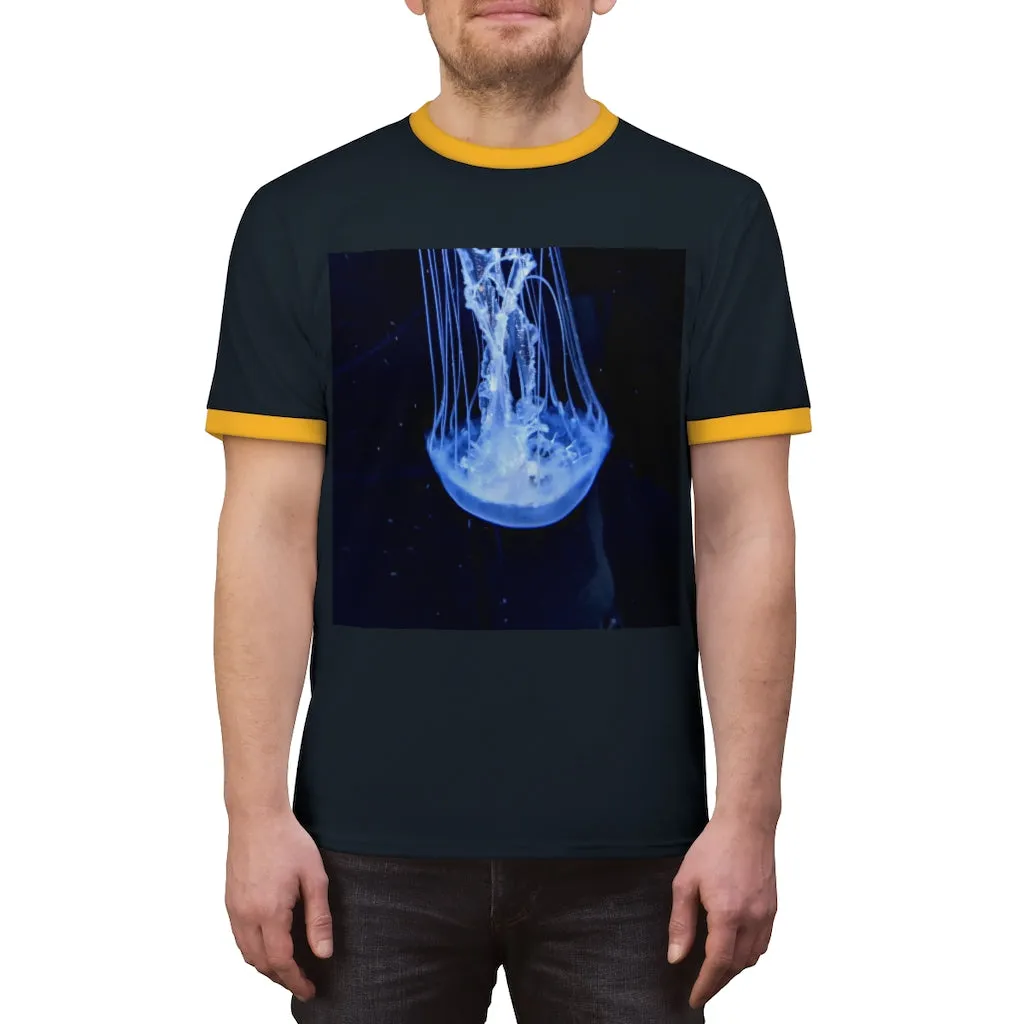 Jellyfish Unisex Ringer Tee