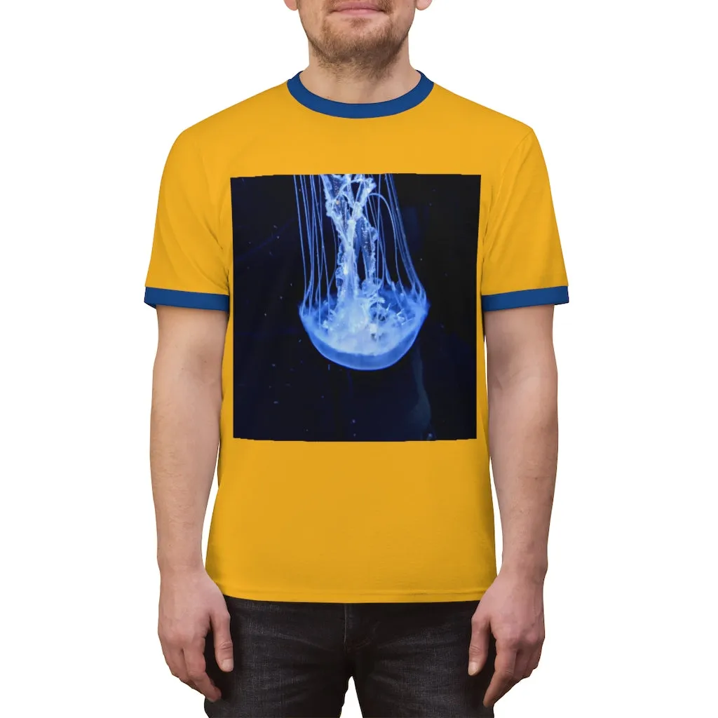 Jellyfish Unisex Ringer Tee