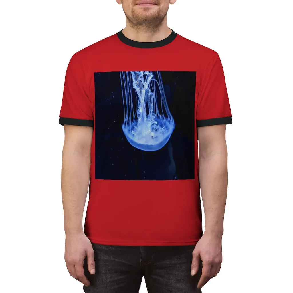 Jellyfish Unisex Ringer Tee