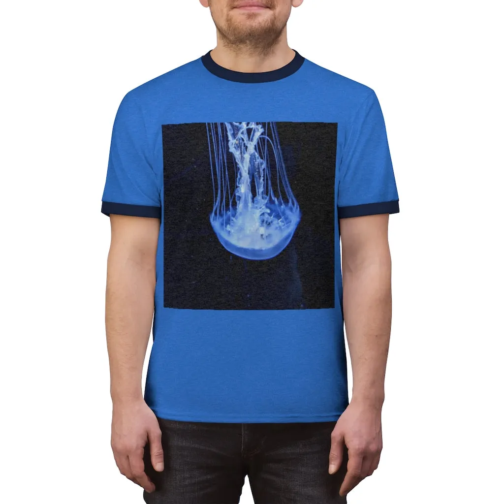 Jellyfish Unisex Ringer Tee