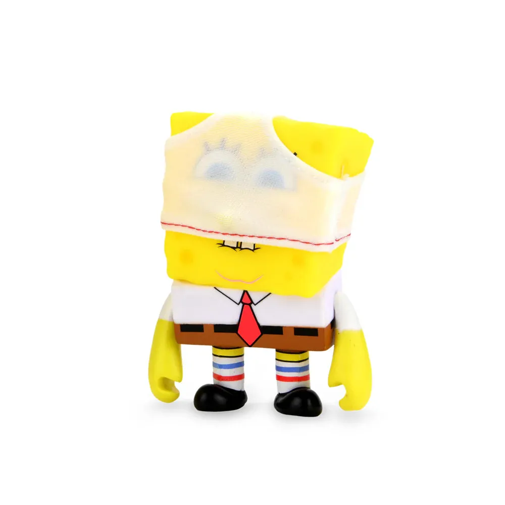 KIDROBOT IMAGINATION SPONGEBOB SQUAREPANTS & SPONGEBOB UNDERPANTS VINYL FIGURE 2-PACK