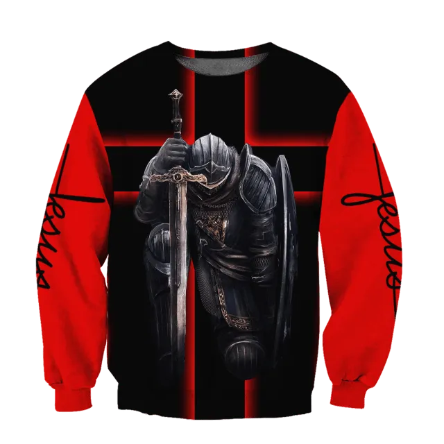 Knights Templar Commandery Hoodie - 3D Printed