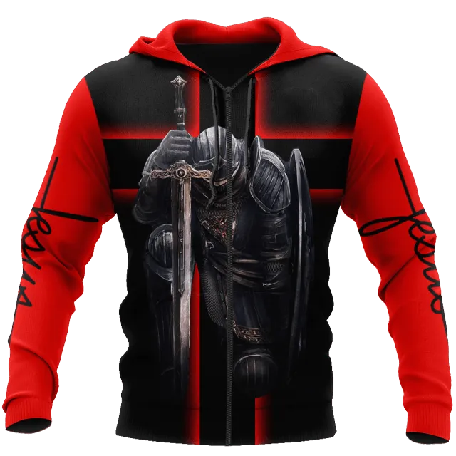 Knights Templar Commandery Hoodie - 3D Printed