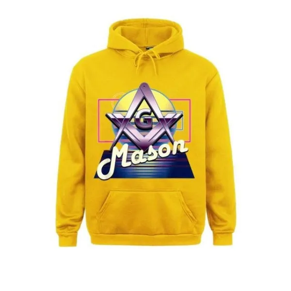 Master Mason Blue Lodge Hoodie - Square & Compass G (Multiple Colors)