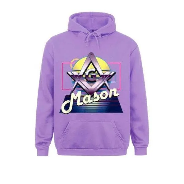 Master Mason Blue Lodge Hoodie - Square & Compass G (Multiple Colors)