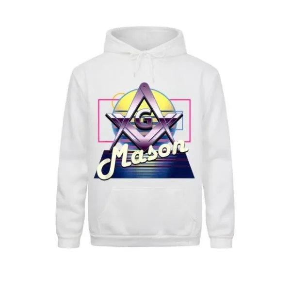 Master Mason Blue Lodge Hoodie - Square & Compass G (Multiple Colors)