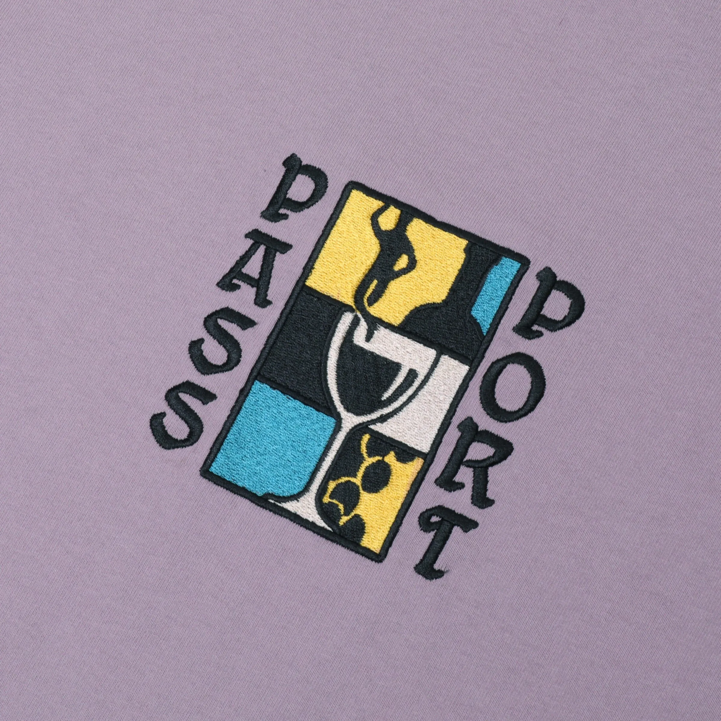 Pass-Port Dine Em' Tee Dusty Lilac