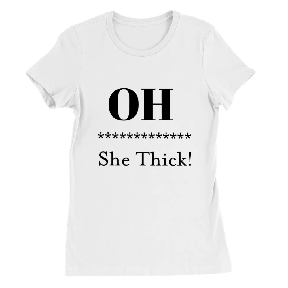 Premium Womens Crewneck T-shirt