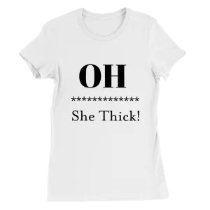 Premium Womens Crewneck T-shirt