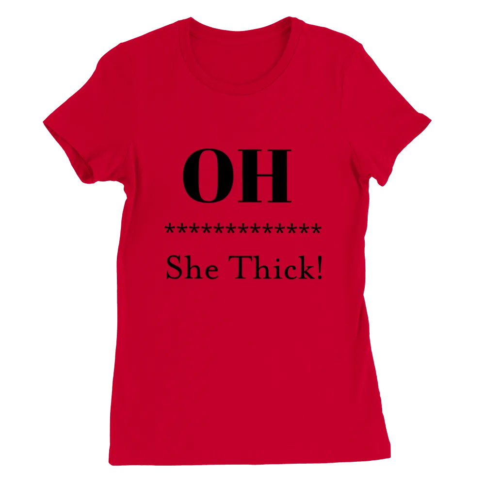 Premium Womens Crewneck T-shirt