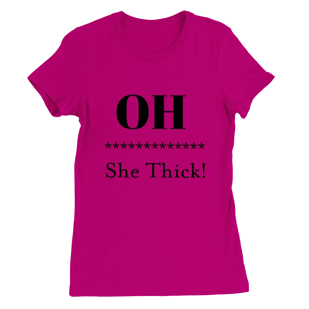 Premium Womens Crewneck T-shirt