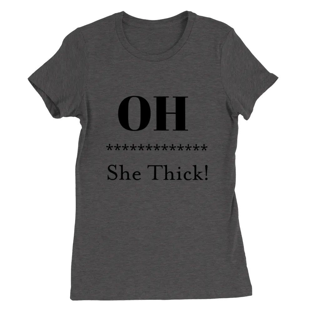 Premium Womens Crewneck T-shirt
