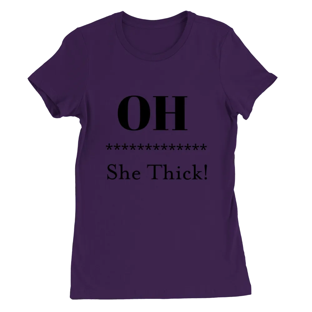 Premium Womens Crewneck T-shirt