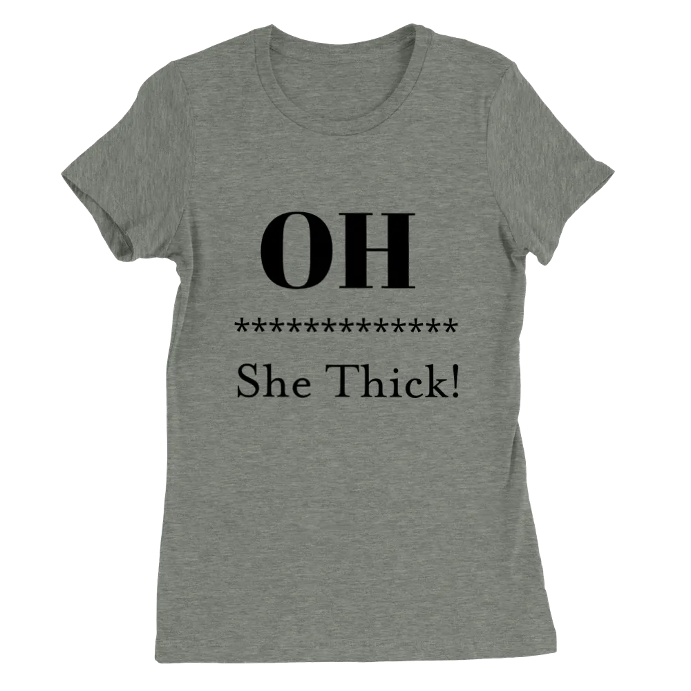 Premium Womens Crewneck T-shirt
