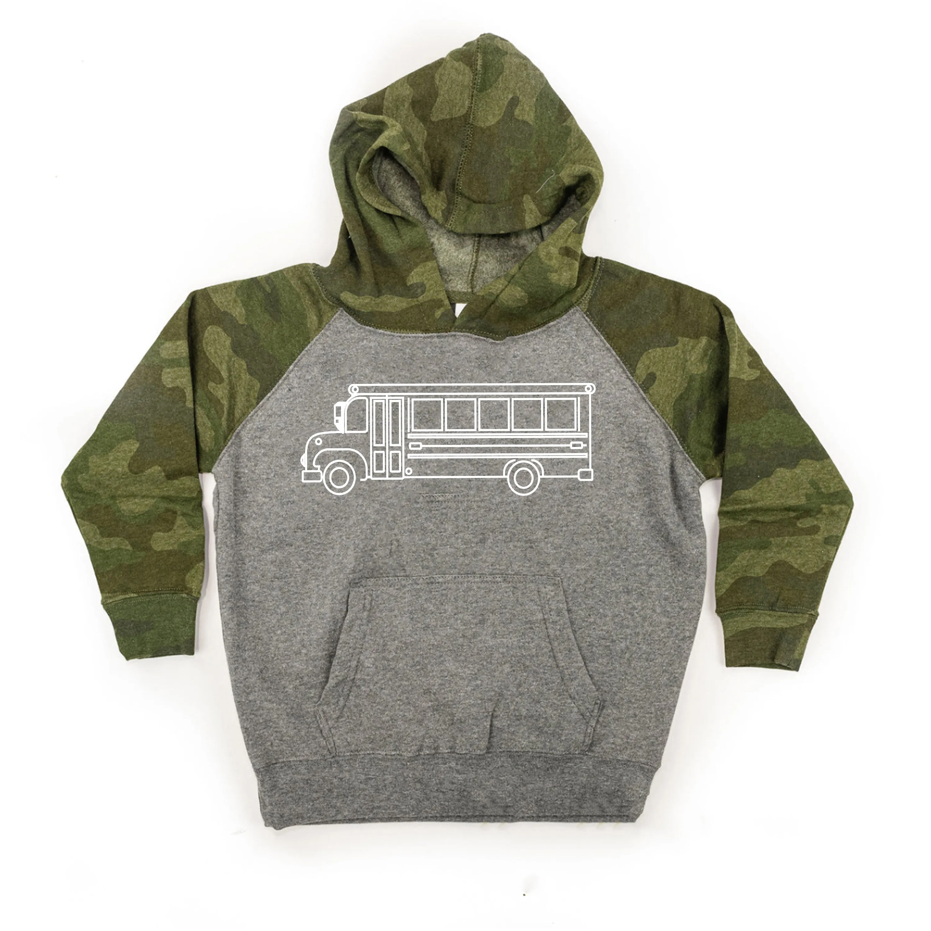 SCHOOL BUS - Minimalist Design - Child Hoodie