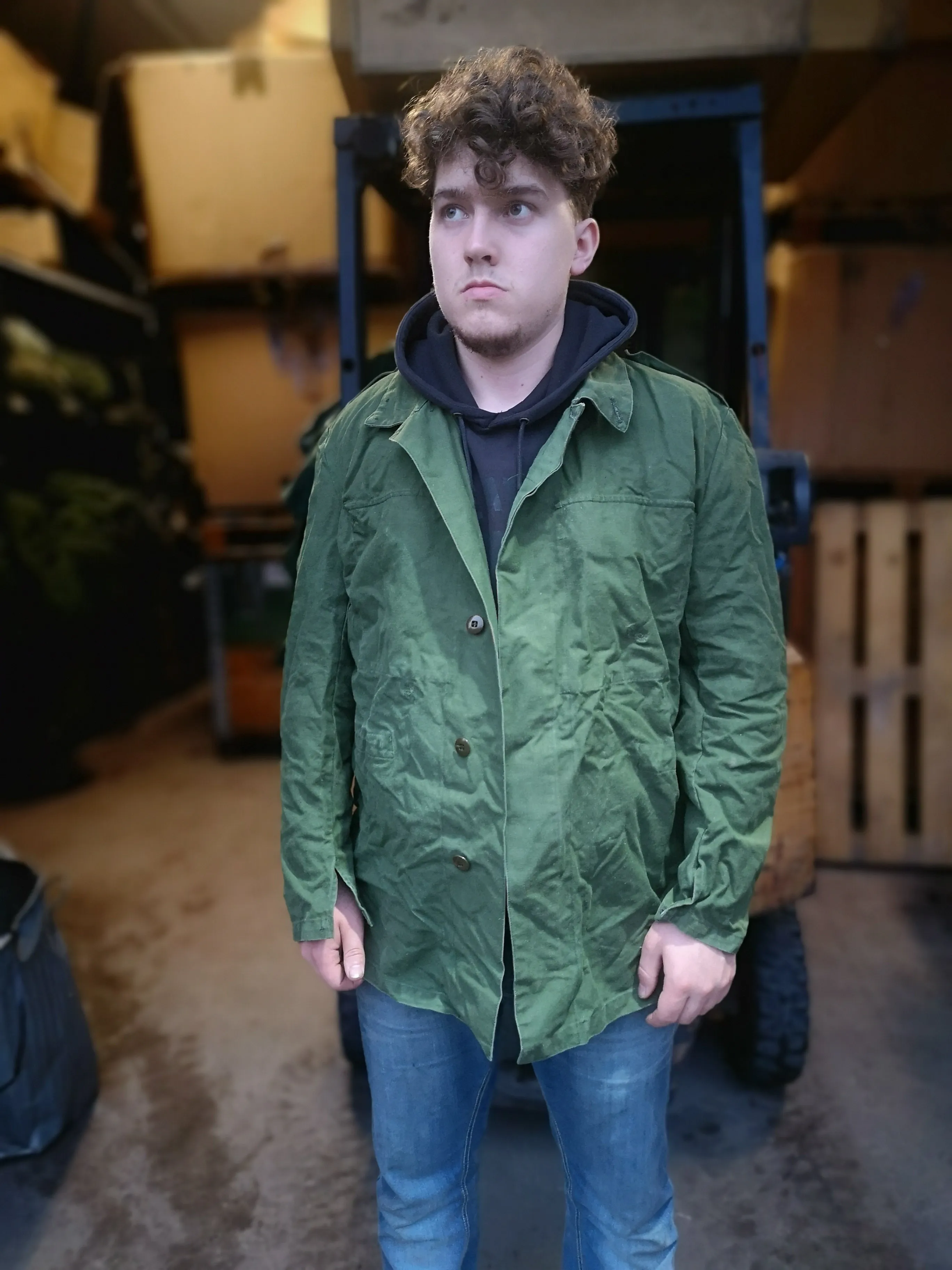 Swedish Army Airforce Work Jacket (NEW TYPE)